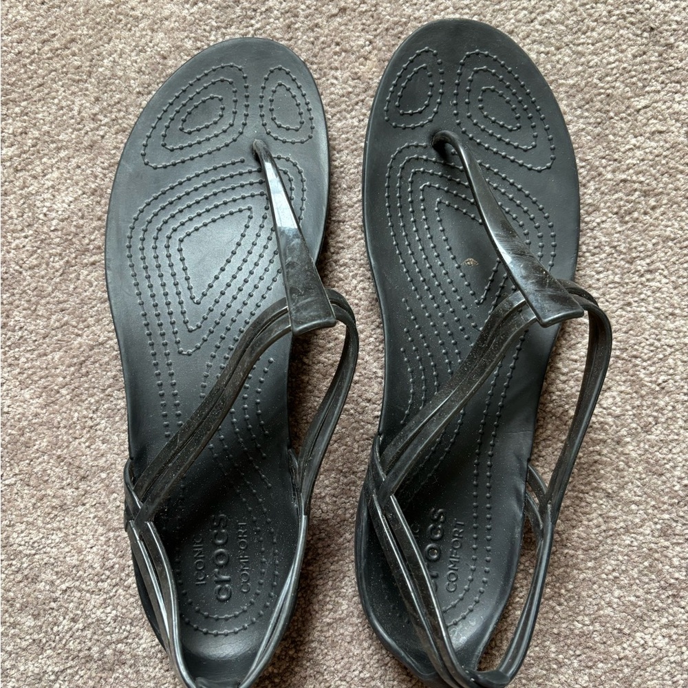 Crocs Women's Black Sandals